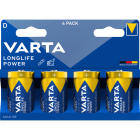 VARTA INDUSTRIAL - Paristo alkali - Longlife Power D (LR20) 4kpl