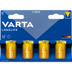 VARTA INDUSTRIAL - Paristo alkali - Longlife C (LR14) 4kpl