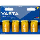 VARTA INDUSTRIAL - Paristo alkali - Longlife D (LR20) 4kpl