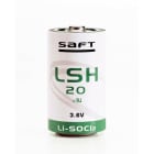 SAFT - Paristo l 3.6V Lithium Batter. - LSH20 D 3.6V 13 Ah Spiral Cell