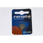 RENATA - Paristo l 3V Lithium Batteries - CR1220/Bp1 3V/38mAh Blister