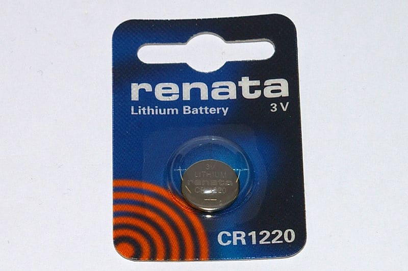 RENATA - Paristo l 3V Lithium Batteries - CR1220/Bp1 3V/38mAh Blister