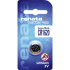 RENATA - Paristo l 3V Lithium Batteries - CR1620/Bp1 3V/68mAh Blister