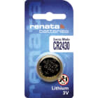 RENATA - Paristo l 3V Lithium Batteries - CR2430/Bp1 3V/285mAh Blister