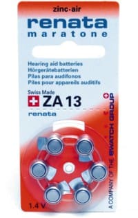 RENATA - Paristo kuulok Renata Maratone - ZA13, PR48 /Bp6 1,4V/310mAh
