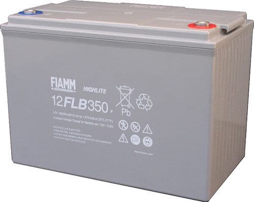 FIAMM - Akku lyijy suljettu FIAMM - 12 FLB 350 12V/90,0Ah T11-napa