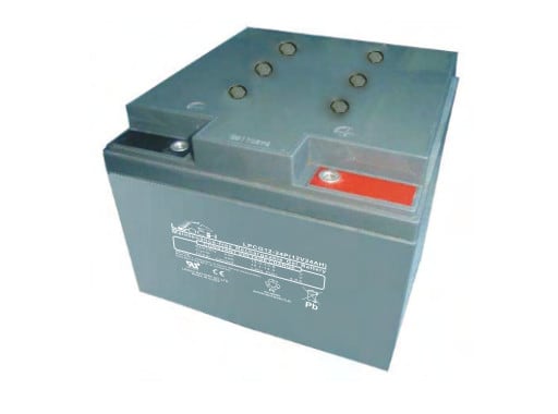 LEOCH - Akku lyijy suljettu - Leoch LPCG12-24P geeliakku T12