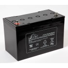 LEOCH - Akku lyijy suljettu - Leoch LPG12-100 geeliakku T11+