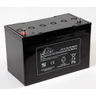 LEOCH - Akku lyijy suljettu - Leoch LPG12-100 geeliakku T11+