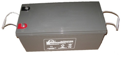 LEOCH - Akku lyijy suljettu - Leoch LPG12-180 geeliakku T11+