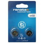RENATA - Paristo lithium - CR1620/BP2 3V/68mAh Blister