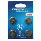 RENATA - Paristo lithium - CR2032/BP4 3V/225mAh Blister