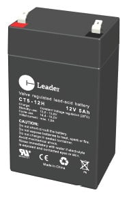 CT LEADER - Suljettu agm akku 12V 5AH - CT5-12H 12V/5Ah T2-NAPA