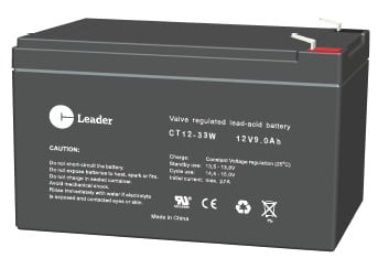 CT LEADER - Akku lyijy suljettu - CT12-33W 12V/8,6Ah (C20) T2