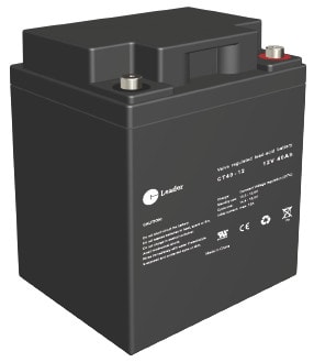 CT LEADER - Suljettu agm akku 12V 40AH - CT40-12 12V/40Ah T6-NAPA