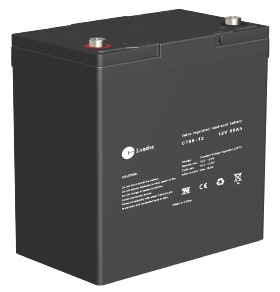 CT LEADER - Suljettu agm akku 12V 55AH - CT55-12 12V/55Ah T6-NAPA