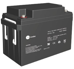 CT LEADER - Suljettu agm akku 12V 70AH - CT70-12 12V/70Ah T6-NAPA