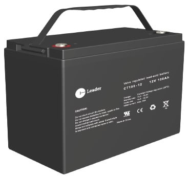 CT LEADER - Suljettu AGM lyijyakku - CT100-12 12V/100Ah T6-NAPA