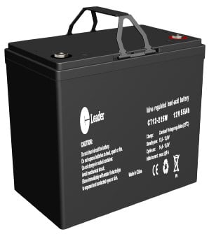 CT LEADER - Akku lyijy suljettu - CT12-225W 12V/55,0Ah (C20) T6