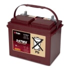 TROJAN - Akku lyijy avoin - Trojan 24rvx-ut 12V 85Ah