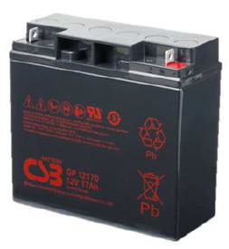 CELLTECH - Akku lyijy suljettu - GP12170B1 12V/17Ah (C20) T3