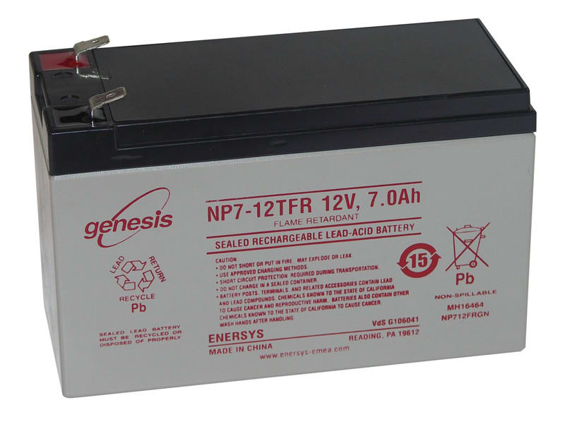 ENERSYS - suljettu agm akku 12V 7Ah FR - GENESIS NP7-12FR