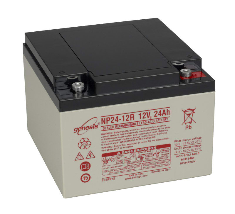 ENERSYS - suljettu agm akku 12V 24Ah - GENESIS NP24-12R