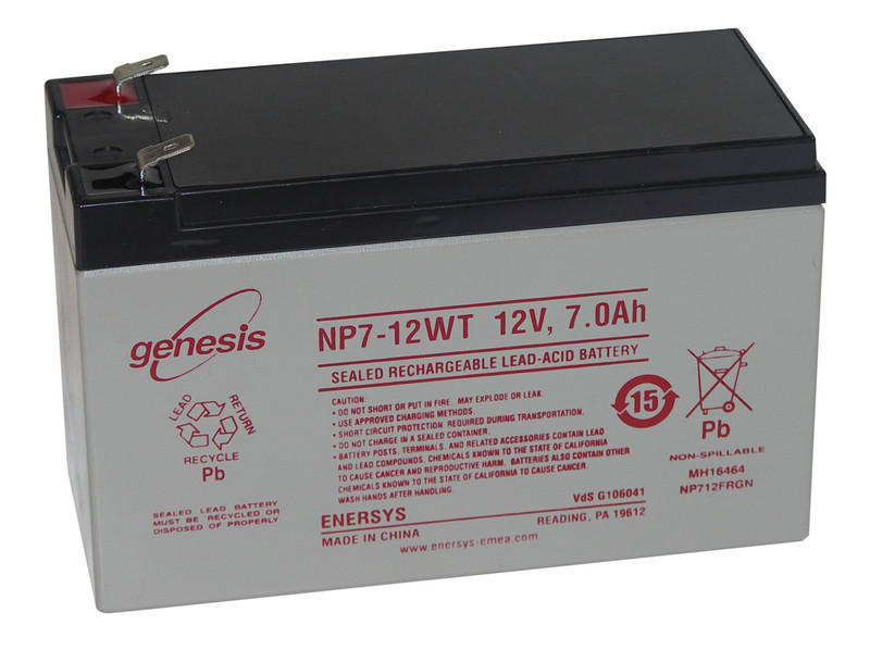 ENERSYS - suljettu agm akku 12V 7Ah - GENESIS NP7-12WT