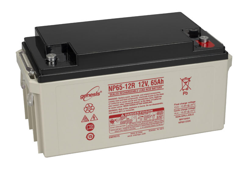 ENERSYS - suljettu agm akku 12V 65Ah - GENESIS NP65-12R