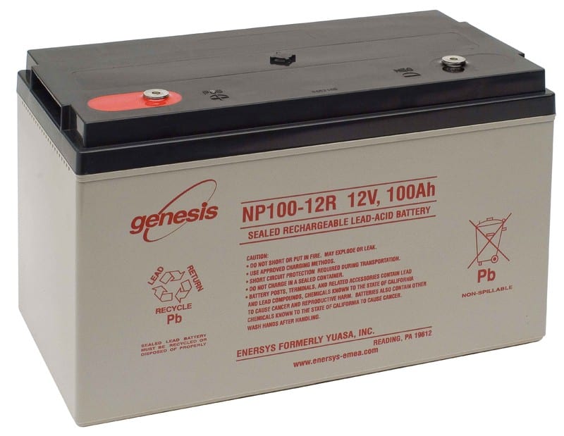 ENERSYS - suljettu agm akku 12V 100Ah - GENESIS NP100-12