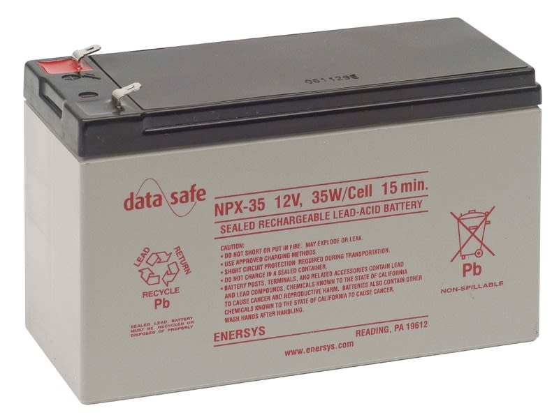 ENERSYS - suljettu agm akku 12V 8,5Ah - DATASAFE NPX35