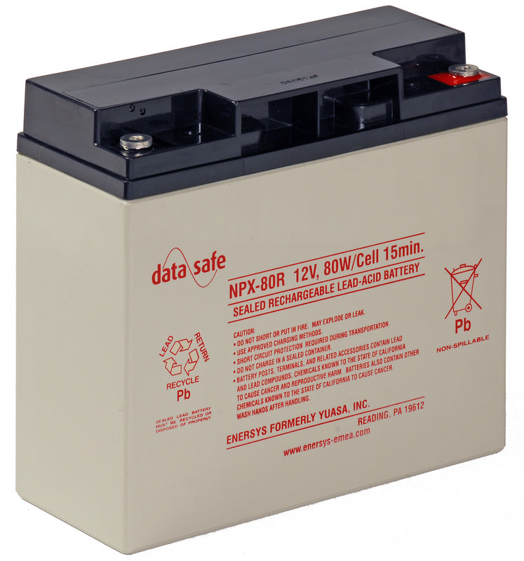 ENERSYS - suljettu agm akku 12V 20Ah - DATASAFE NPX80