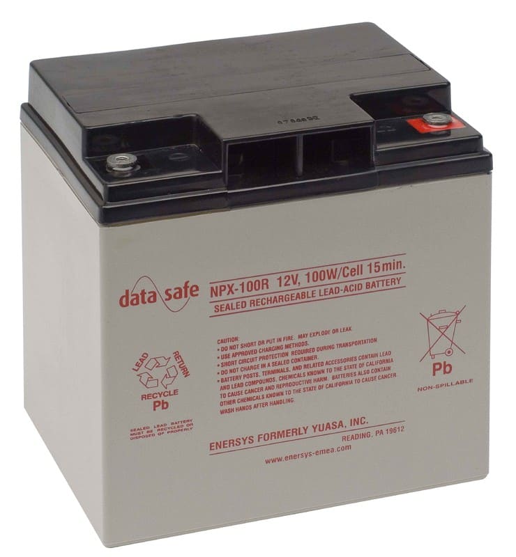 ENERSYS - suljettu agm akku 12V 25,2Ah - DATASAFE NPX100