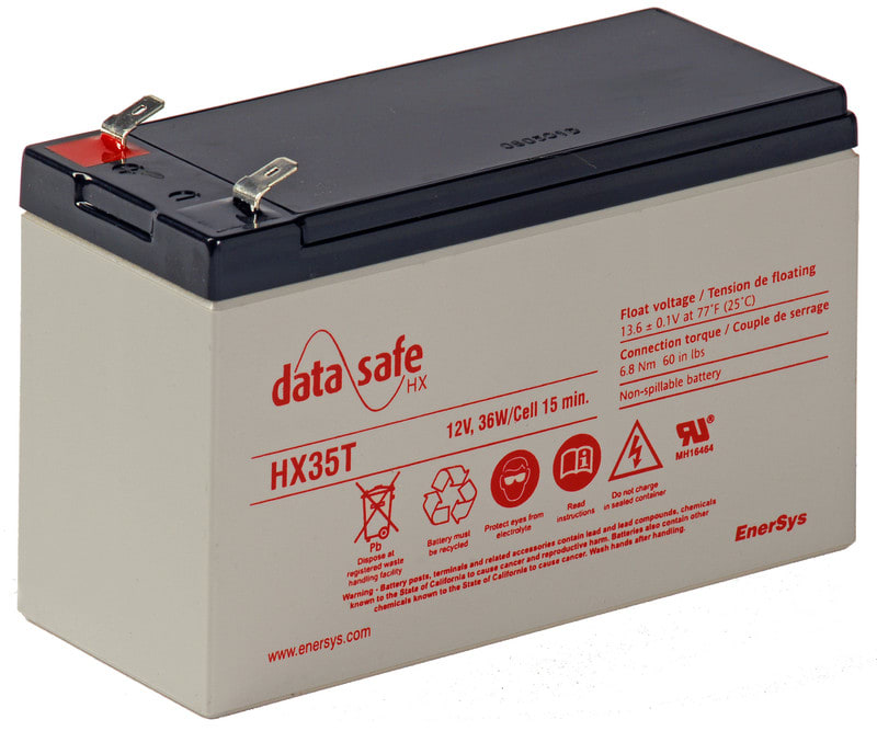 ENERSYS - suljettu agm akku 12V / 7Ah - DATASAFE HX35