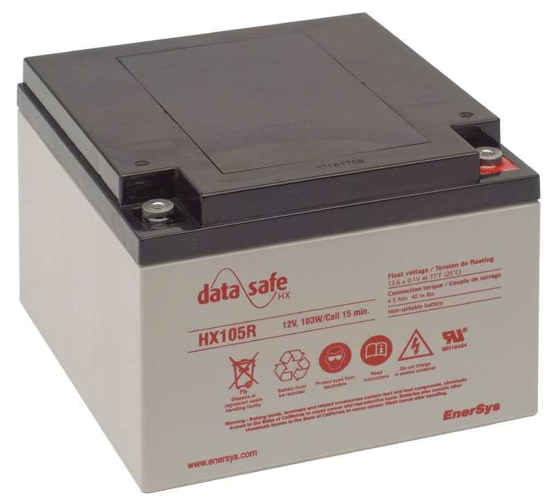 ENERSYS - suljettu agm akku 12V 21Ah - DATASAFE HX105