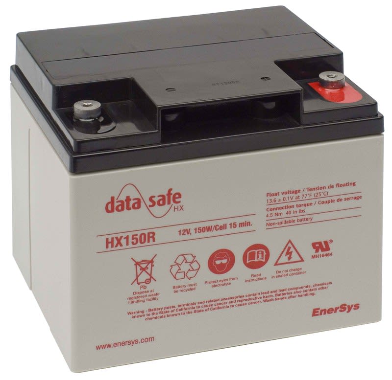 ENERSYS - suljettu agm akku 12V 33Ah - DATASAFE HX150