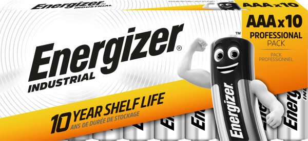ENERGIZER - Paristo alkali Industrial - Industrial 1.5V AAA DP10