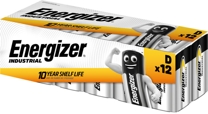 ENERGIZER - Paristo alkali Industrial - Industrial D/LR20 DP12