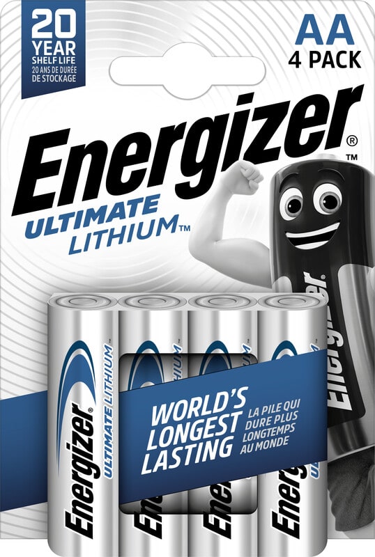ENERGIZER - Paristo Energizer Ultimate - LITHIUM AA/LR6 (PAKK=4KPL)