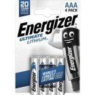 ENERGIZER - Paristo Energizer Ultimate - LITHIUM AAA/LR03 (PAKK=4KPL)