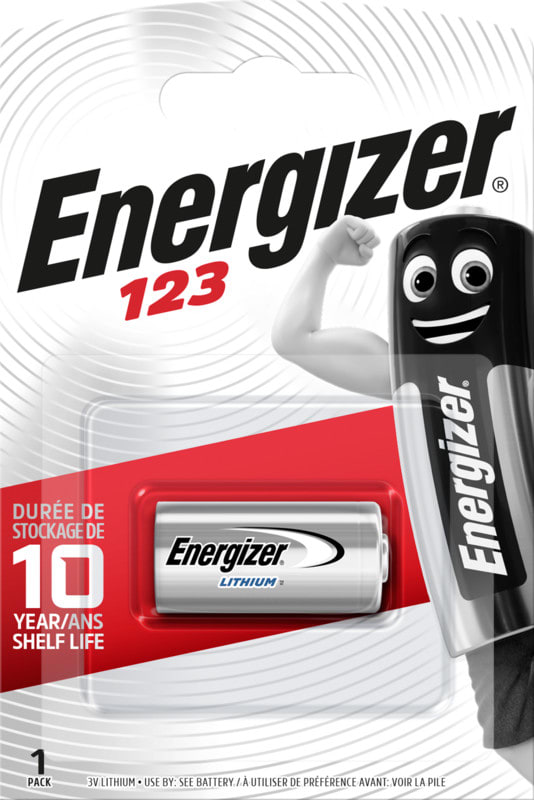 ENERGIZER - Paristo nappi Photo - Lithium PHOTO 123 FSB1