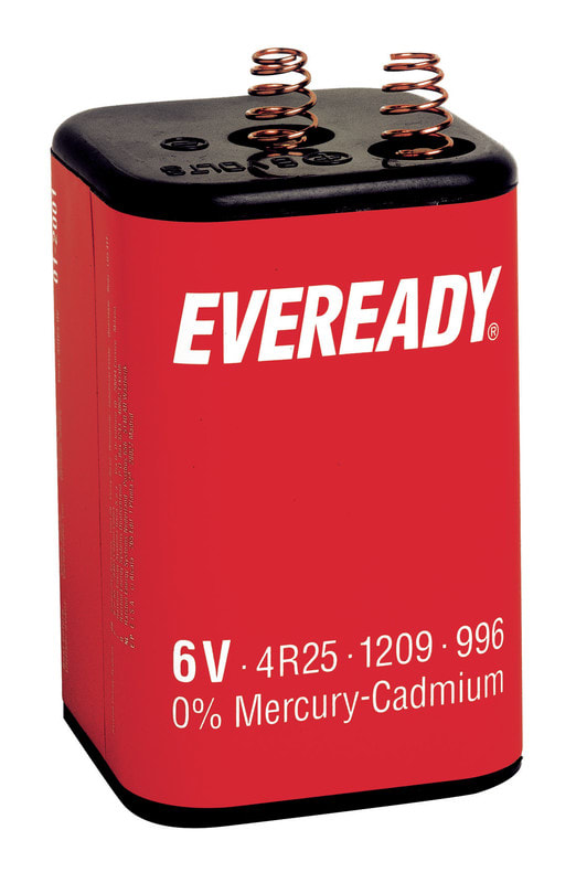 ENERGIZER - Paristo ruskokivi Carbon zinc - PJ996/4R25 6V