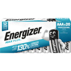 ENERGIZER - Paristo alkali Max Plus - Max Plus AAA/E92 DP20