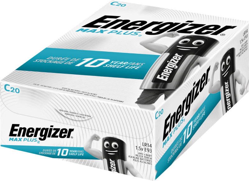 ENERGIZER - Paristo alkali Max Plus - Max Plus C/E93 DP20