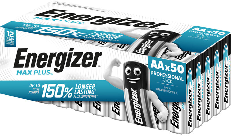 ENERGIZER - Paristo alkali - ENR Max Plus Alk AA 50kpl
