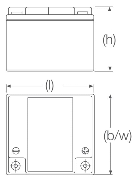 EXIDE - Akku lyijy suljettu - Powerfit S112L/25 F-M5