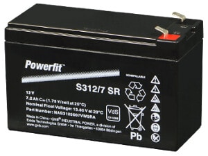 EXIDE - Akku lyijy suljettu - Powerfit S312/7 SR