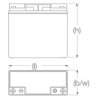 EXIDE - Akku lyijy suljettu - Powerfit S312/18 F5