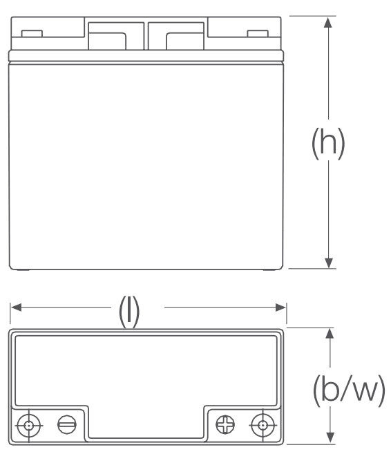 EXIDE - Akku lyijy suljettu - Powerfit S312/18 F5