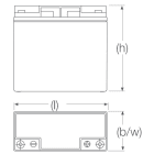 EXIDE - Akku lyijy suljettu - Powerfit S312/18 F5